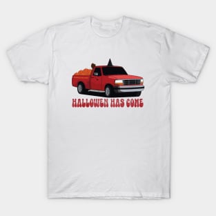 Pumpkin Car Delivery  For Hallowen T-Shirt